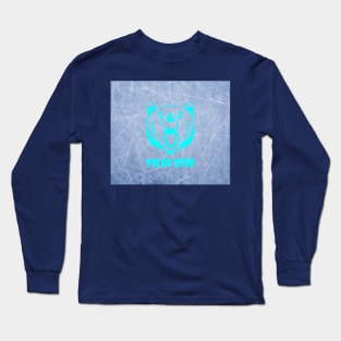 Polar Bear Head Long Sleeve T-Shirt